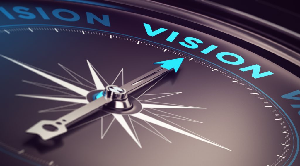 Vision on a business plan
